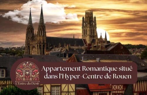 Rouen City Centre Apartamento | Le Temple du Désir - Intimité & plaisir - HyperCentre
