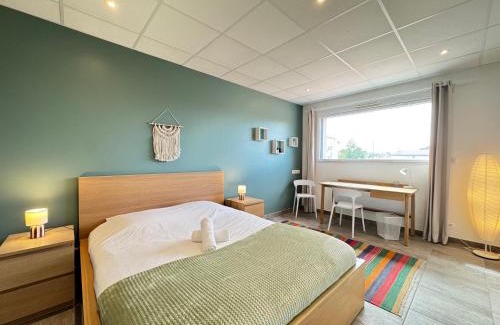Basse-Goulaine Apartamento | Le Tertre - Wifi Fibre, TV, 2 Parkings, Moderne