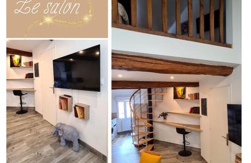 Tournus Apartamento | Le Velours 1-Spacieux, Central, Entièrement neuf