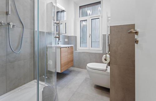 Eutritzsch Apartamento | Lea Apartments 4 Räume 2 Duschen 2 Küchen