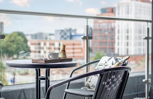 Leeds Apartamento | Leeds City Centre 2BR Apartment - Luxury Stay with Private Terrace