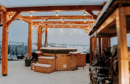 Bukowina Tatrzanska Chalet De Esquí | Legenda Lasu - drewniany domek w górach z jacuzzi, przy stoku narciarskim Kotelnica, Białka Tatrzańska, w pobliżu Term Bania