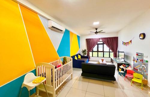 Medini Apartamento | Legoland -8min Walk-Spacious Kids friendly -500MBS-1-12Pax Kairos Stay