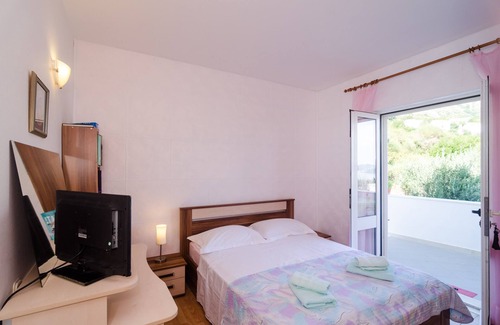 Brasina Casa | Habitación Leo's - Habitación doble con balcón y vistas al mar