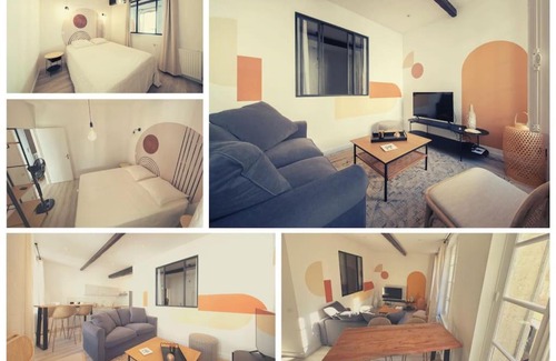 Villeneuve-les-Avignon Apartamento | LES ARCHES - BELLE DECORATION - WIFI - AC CLiM