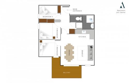 Vallandry Apartamento | Les Clarines 1