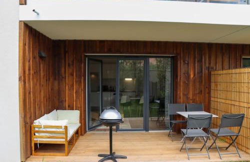 Biscarrosse Apartamento | Les Cottages jardin élégant et ambiance cosy