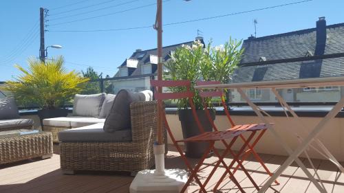Rotheneuf-Le Pont Apartamento | Les Cyprès - Appt avec terrasse proche plage