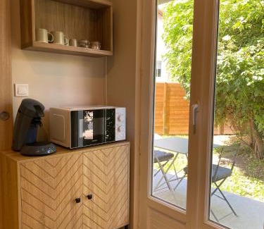 Ouistreham Apartamento | Les Embruns - Studio avec jardin