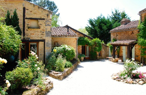 Saint-Front-sur-Lemance Casa | Les Ferouailles, Gite Périgord Noir, piscina privada