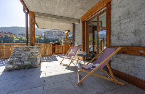 Saint-Pierre-de-Clages Apartamento | Les Fermes Alice B01A Centre de la station