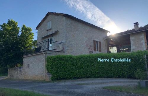 Saint-Gery Apartamento | Les Figuiers de Louna - PIERRE ENSOLEILLÉE - 110 m2 et une véranda