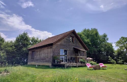 La Celle-sous-Gouzon Chalet De Esquí | Les Gîtes des Chaumes de Villeneuve - Le Chalet