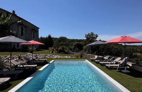 Clermont-Dessous Casa | Les Gîtes du Fournil Des moines " Le Four à Pain " naturist area