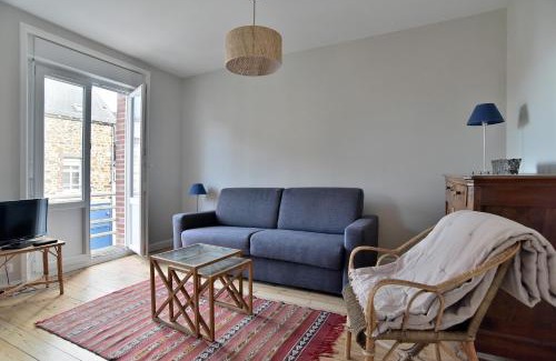Pleneuf-Val-Andre Apartamento | Les Galets - Appt vue mer - 100m de la plage
