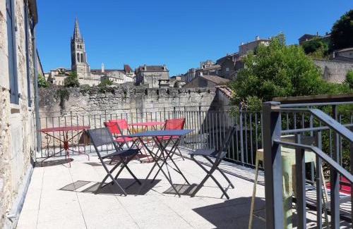 Saint-Emilion Apartamento | Les logis des Vignobles Sainte Emilion en Duplex n 3 avec terrasse