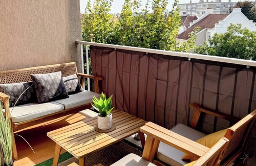 Troyes Apartamento | Les Marots - Wifi - Balcony - close to downtown