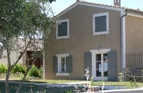 Vinsobres Villa | Les Marronniers, villa con piscina en viñedo en funcionamiento en Drome provenzal