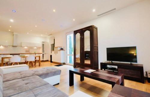 Golfe Juan Apartamento | Les Muguets - Apt Standing 4 Prs - clim, parking