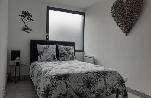 Talant Apartamento | Les pins de Talant , au calme en rez de jardin