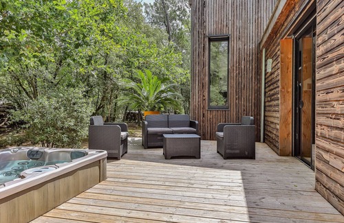 Saint-Hilaire-de-Riez Cabina | Sublime maison avec jacuzzi et piscine, proche mer