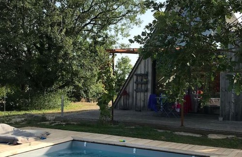 Saint-Martin-Labouval Casa | Les Trigones du Causse -Maison atypique avec Piscine Privée