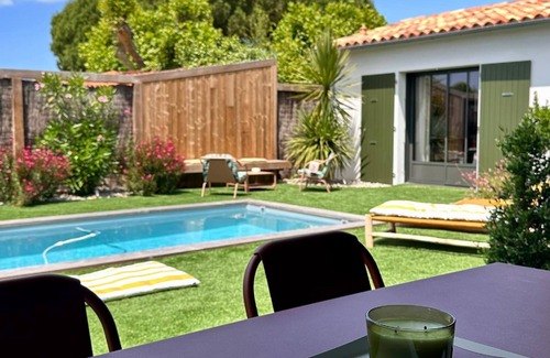 Le Bois-Plage-en-Re Casa | Les Villas du Bois, New 3 bedroom villa GAURA in the center of Le Bois Plage in Ré