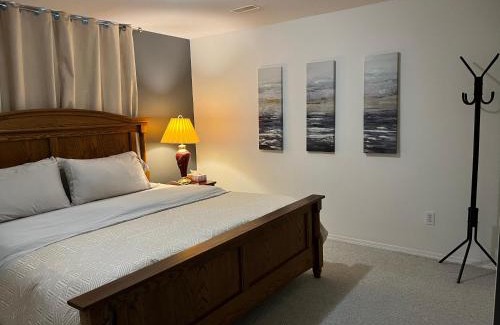 Promontory Casa | Licensed spacious basement suite with one king-size bed