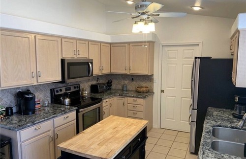 Sunridge Estates Casa | Life is Better on the River Snowbirds are Welcome-message for monthly rates.