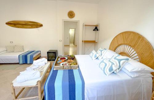 Anzio Apartamento | LIGEA APARTMENT - Bright Mediterranean Home with Bali-Inspired Touches - Central Anzio near Sea, Train and Bus Station