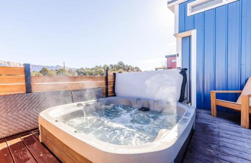 Apple Valley Casa | Lil' Blue Oasis Tiny Home