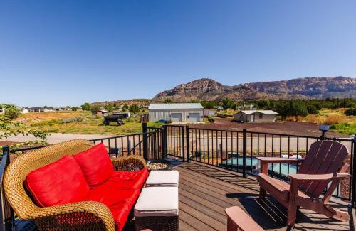 Apple Valley Casa | Lil' Blue Oasis Tiny Home