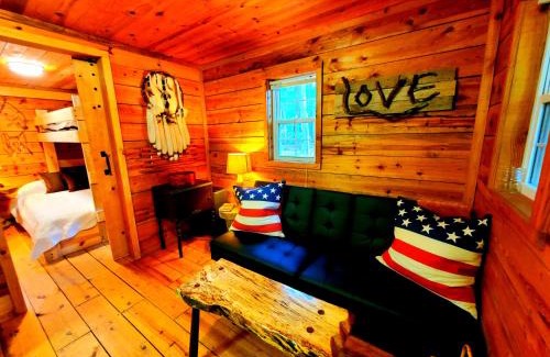 Helen Casa | Lil' Log at Hearthstone Cabins and Camping - Pet Friendly