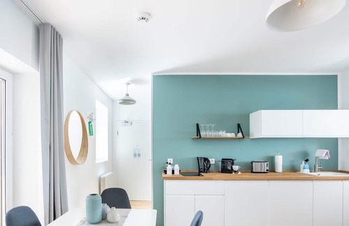 Zentrum-West Apartamento | limehome Leipzig Jahnallee|Suite L+balcony+sofaBed