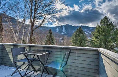 Lincoln Apartamento | Lincoln Escape with Deck 1 Mi to Loon Mountain!