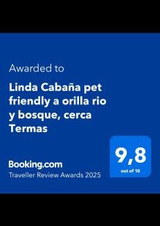Panguipulli Casa | Linda Cabaña pet friendly a orilla rio y bosque, cerca Termas