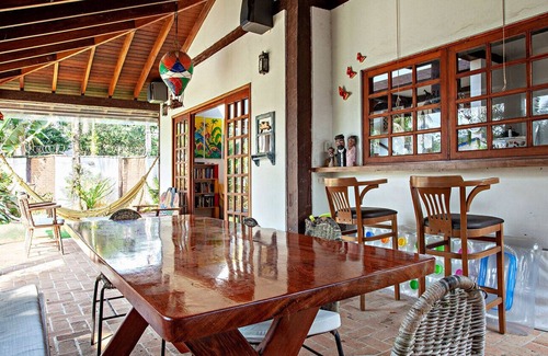 Barra do Una Casa | Linda Casa c Lazer Completo e Wifi na Barra do Una