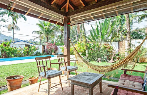 Barra do Una Casa | Linda Casa c Lazer Completo e Wifi na Barra do Una