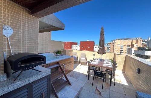 Riviera de Sao Lourenco Apartamento | Linda COBERTURA com Jacuzzi e vista para o Mar