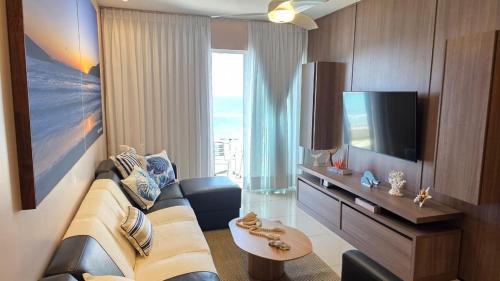 Prainha Apartamento | Lindo apartamento frente mar na Prainha com Ar Condicionado, Piscina