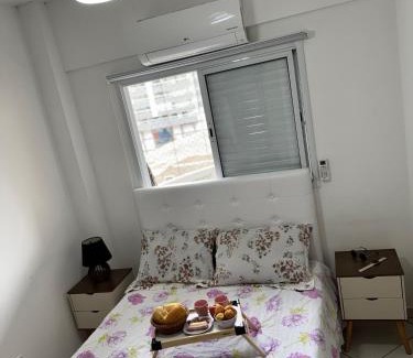 Vila Assuncao Apartamento | Lindo apartamento na Ocian Praia Grande a 6 min do mar