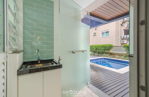 Lagoa Pequena Apartamento | Lindo Apto c/Varanda 500m da Praia NNG0102