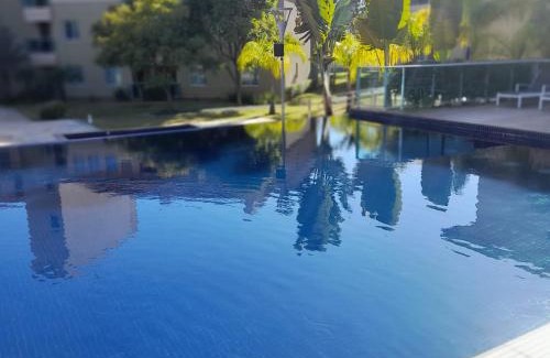 Smin Apartamento | Lindo Flat em resort silencioso e aconchegante