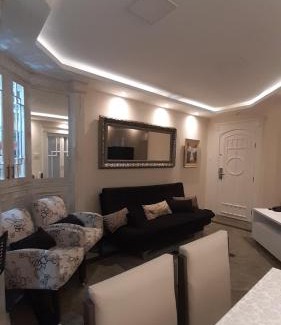 Gonzaga Apartamento | Lindo Flat no Edifício Cosmopolitan, com GARAGEM e PISCINA