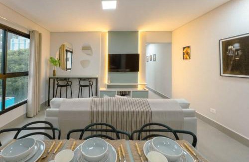 Zona 01 Apartamento | Lindo Moderno e Central TV102