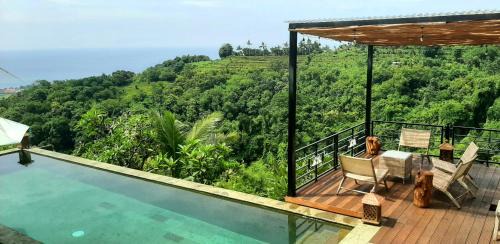 Banjar Villa | Liri Villa - 4 BRs - Ocean, Valley view