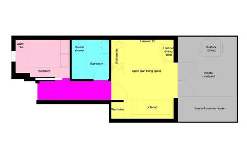 Brighton Apartamento | Little Brighton Beach Apartments - also separate Spa Cabin