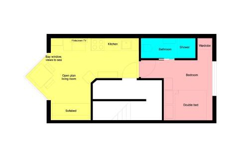 Brighton Apartamento | Little Brighton Beach Apartments - also separate Spa Cabin