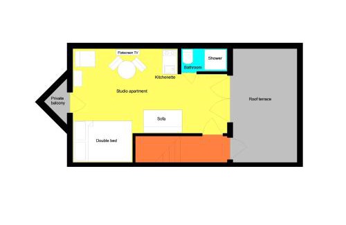 Brighton Apartamento | Little Brighton Beach Apartments - also separate Spa Cabin