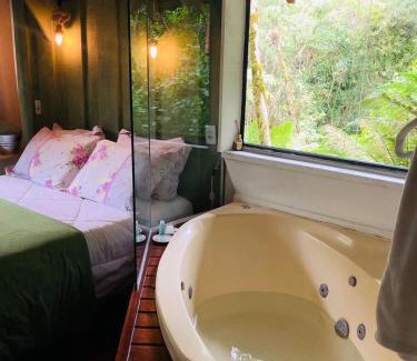Campos do Jordao Chalet De Esquí | Little cabana com Hidromassagem